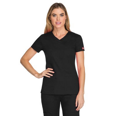 Dickies Medical - EDS Signature - Women's 4-Pocket V-Neck Top