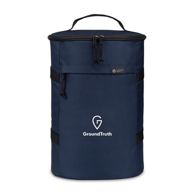 Renew Recycled rPET Backpack Cooler - Navy