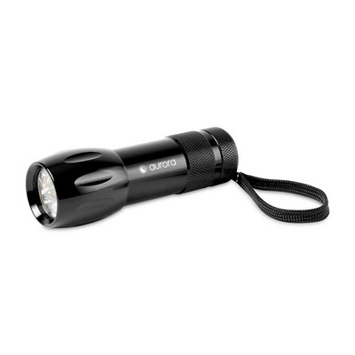 Mini LED Aluminum Flashlight - Black